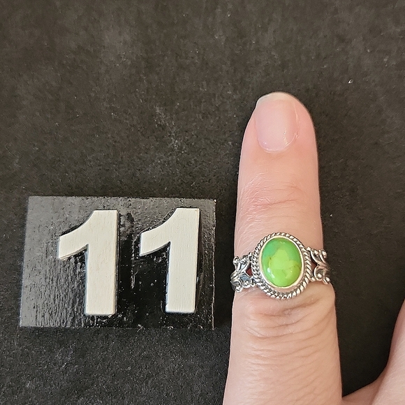 NEW Size 5.5 Genuine Sterling Silver Rings - Picture 8 of 10